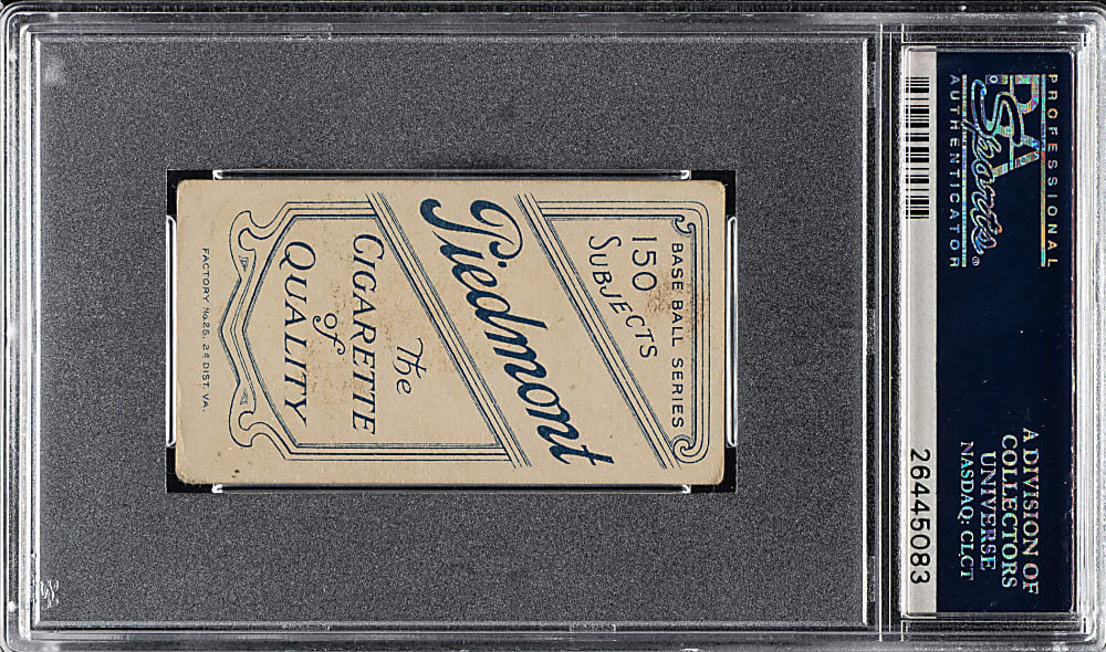 1909-1911 T206 White Border George Mullin Throwing PSA VG 3