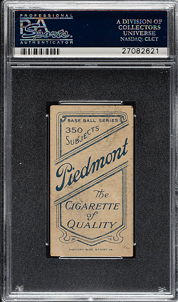 1909-1911 T206 White Border Ed Killian Portrait PSA VG 3