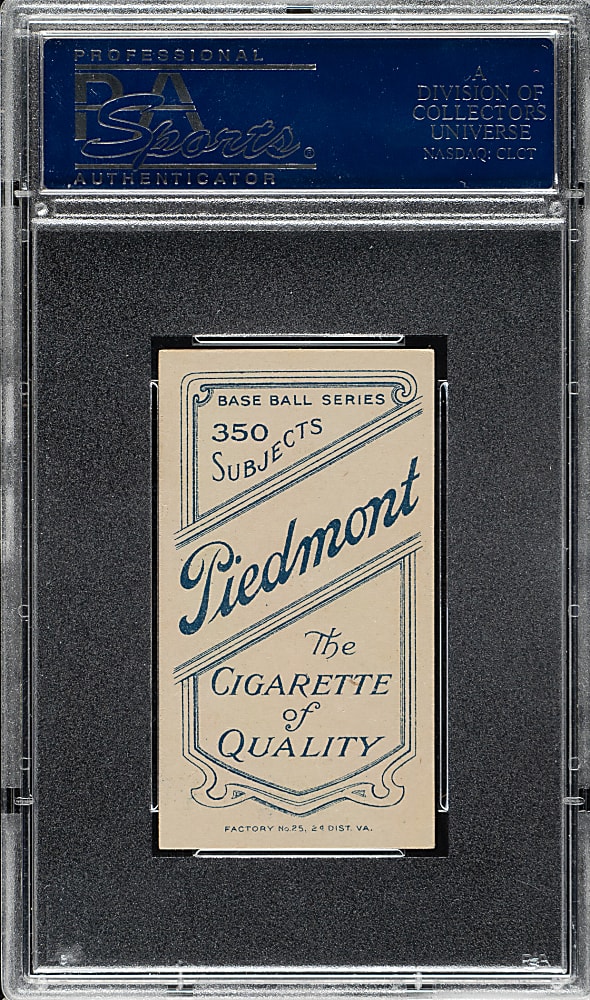 1909-1911 T206 White Border Boss Schmidt Throwing PSA EX-MT 6