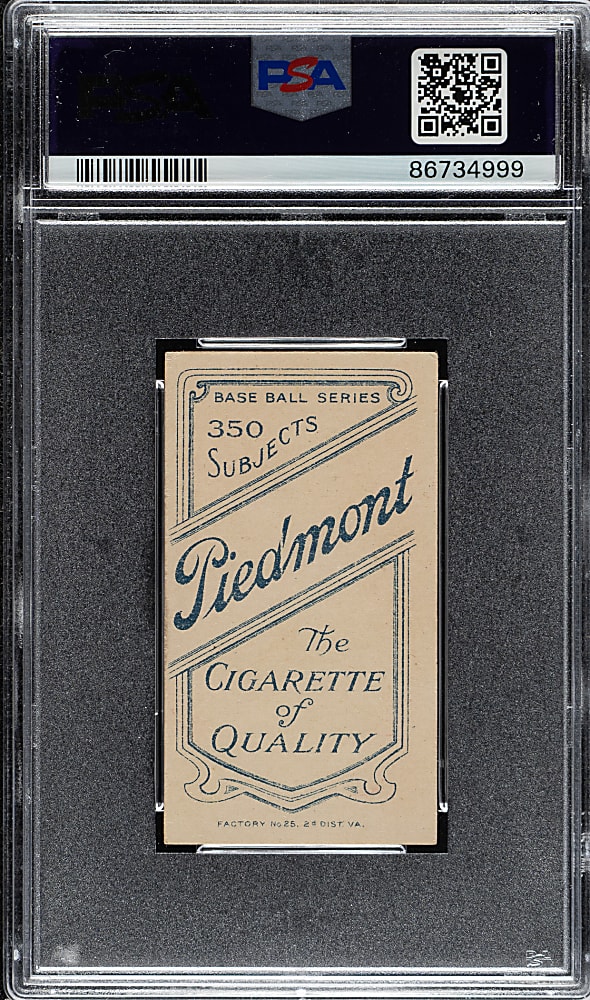 1909-1911 T206 White Border Donie Bush PSA EX-MT 6