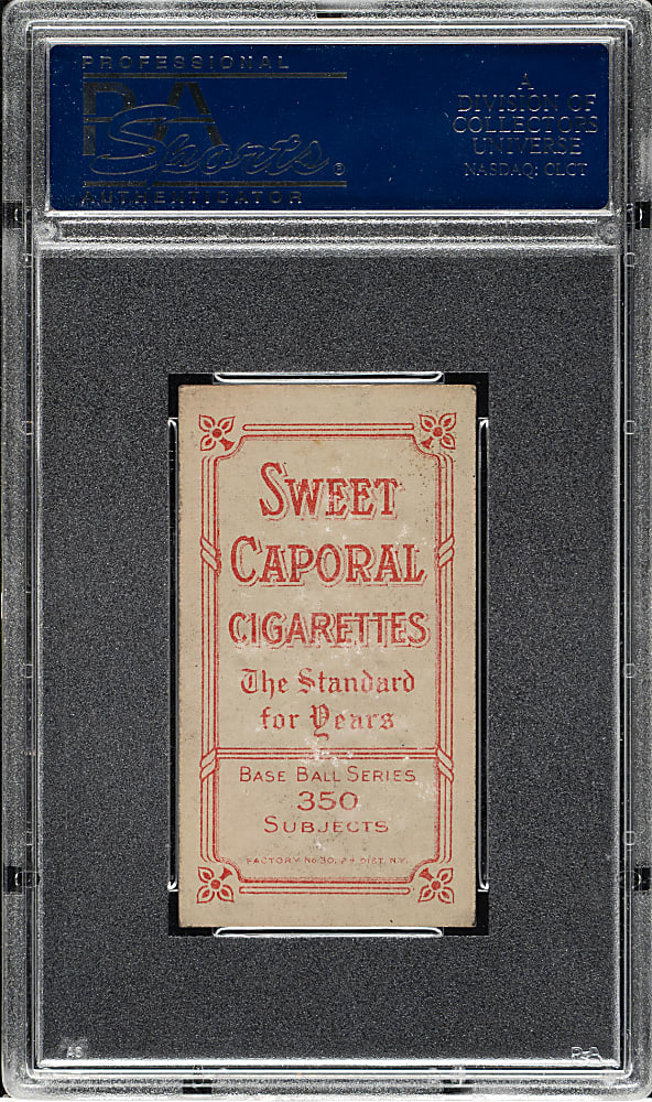 1909-1911 T206 White Border Oscar Stanage PSA EX 5