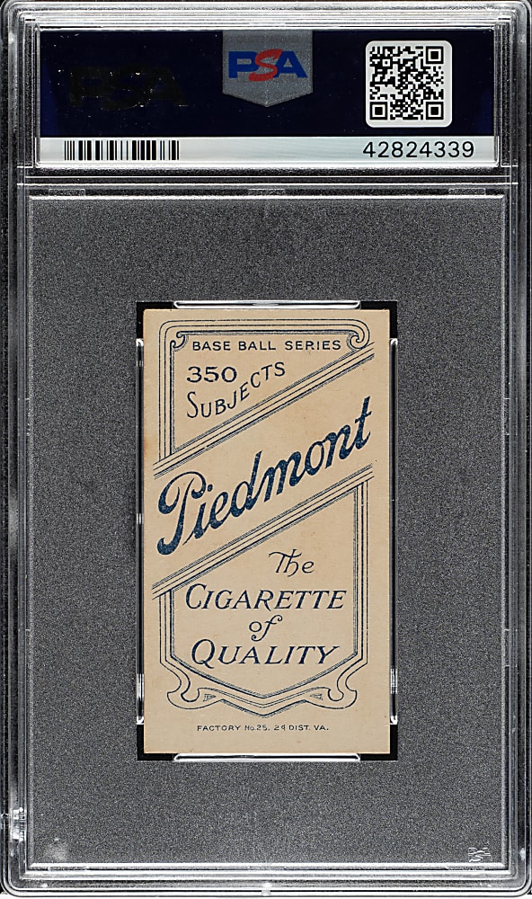 1909-1911 T206 White Border Claude Rossman PSA EX 5