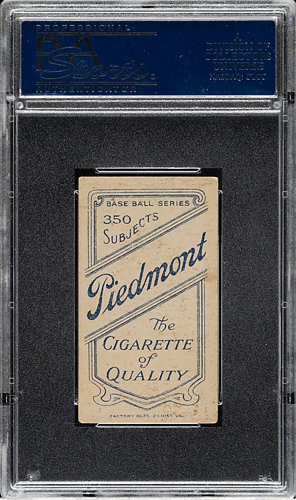 1909-1911 T206 White Border Joe Doyle N.Y. Hands Above Head PSA VG-EX+ 4.5