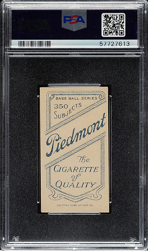 1909-1911 T206 White Border Gordon Hickman Southern Leaguer PSA EX-MT 6