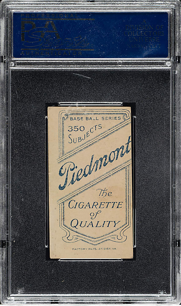 1909-1911 T206 White Border Hub Perdue Southern Leaguer PSA EX 5