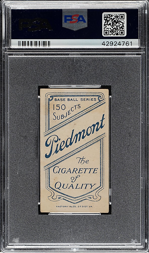 1909-1911 T206 White Border Willie Keeler with Bat PSA VG-EX 4