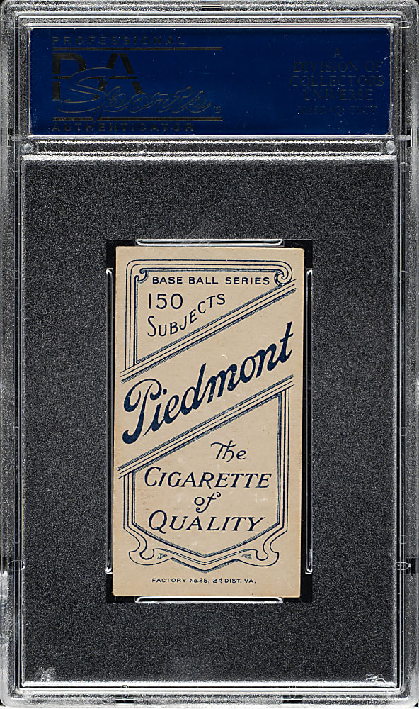 1909-1911 T206 White Border Hal Chase Throwing White Cap PSA EX 5