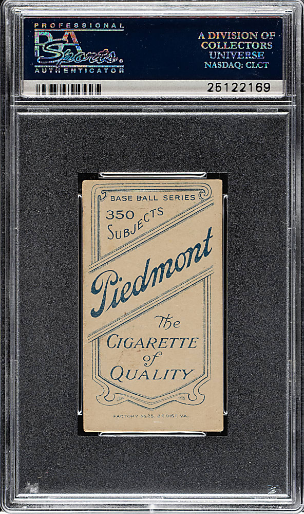 1909-1911 T206 White Border Jack Quinn PSA VG-EX+ 4.5