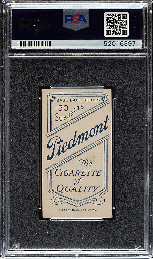 1909-1911 T206 White Border Red Kleinow New York with Bat PSA VG-EX+ 4.5