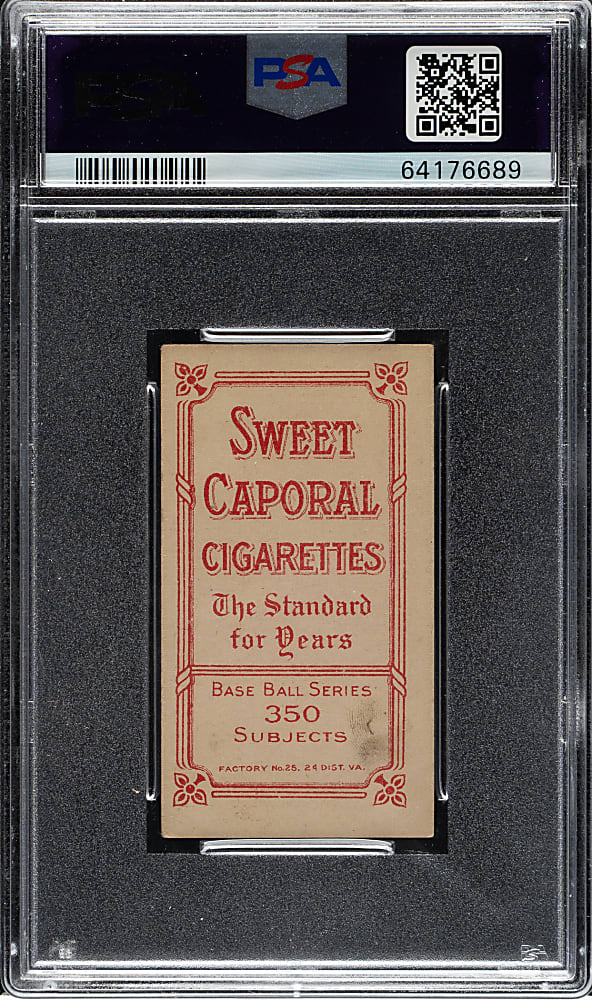 1909-1911 T206 White Border Birdie Cree PSA EX-MT 6