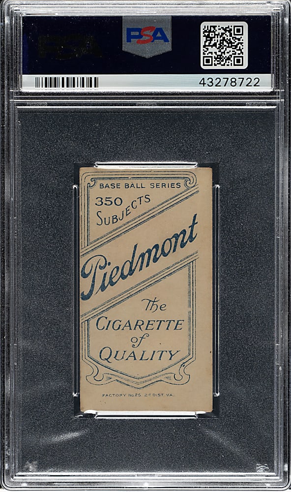 1909-1911 T206 White Border William Otey Southern Leaguer PSA EX 5