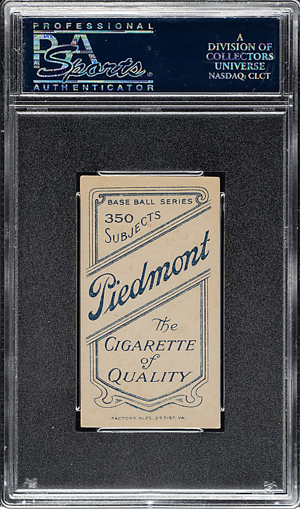 1909-1911 T206 White Border Danny Murphy Batting PSA EX-MT 6