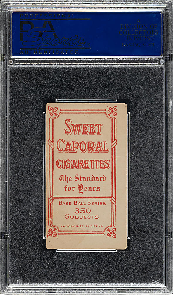 1909-1911 T206 White Border Ira Thomas PSA EX 5