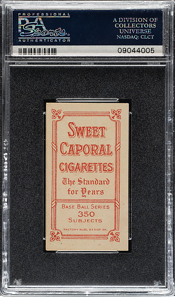 1909-1911 T206 White Border Chief Bender Portrait PSA EX-MT 6