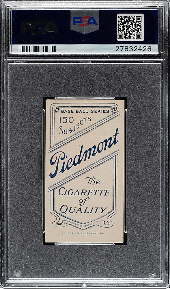 1909-1911 T206 White Border John McGraw Finger in Air PSA VG 3