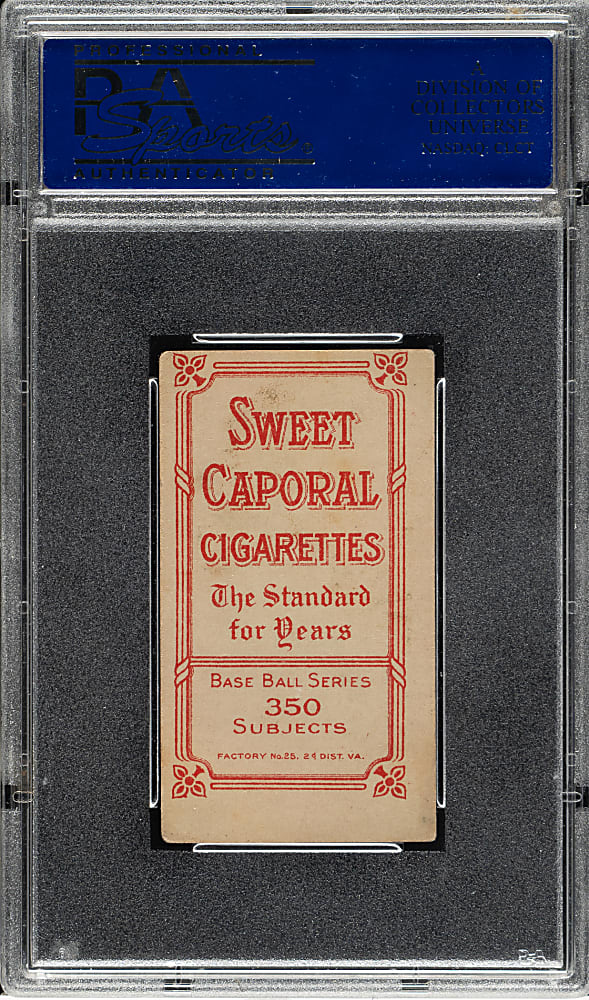 1909-1911 T206 White Border Rube Marquard Portrait PSA VG-EX 4