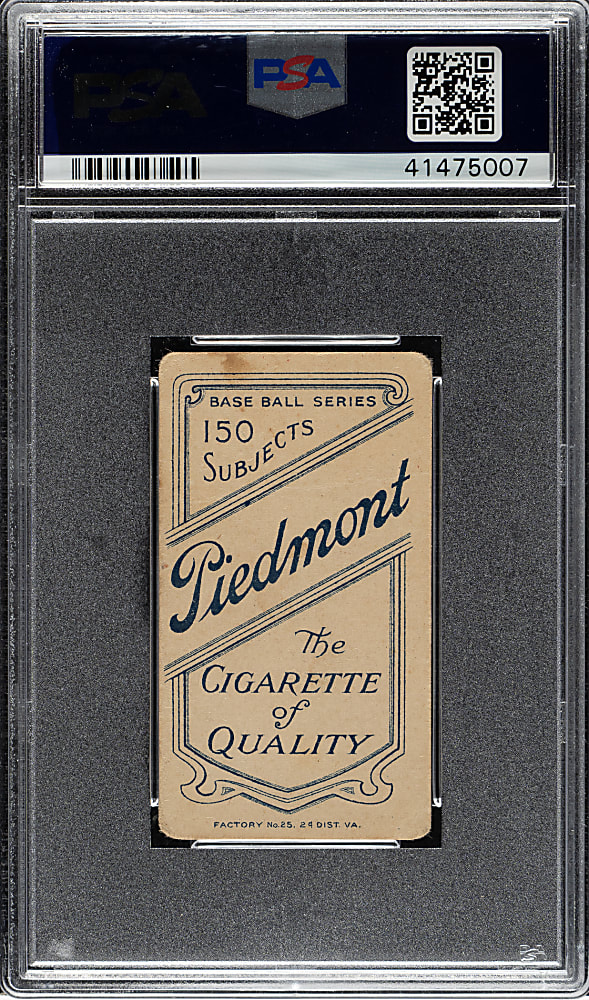 1909-1911 T206 White Border Fred Tenney PSA GOOD 2