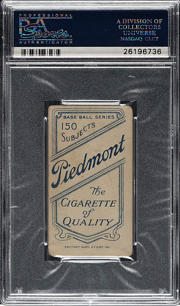 1909-1911 T206 White Border Doc Crandall Portrait, No Cap PSA FAIR 1.5