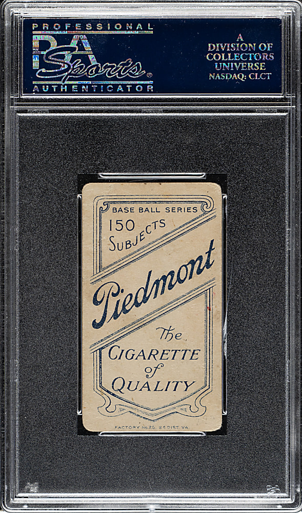 1909-1911 T206 White Border Al Bridwell Portrait No Cap PSA POOR 1 (MC)