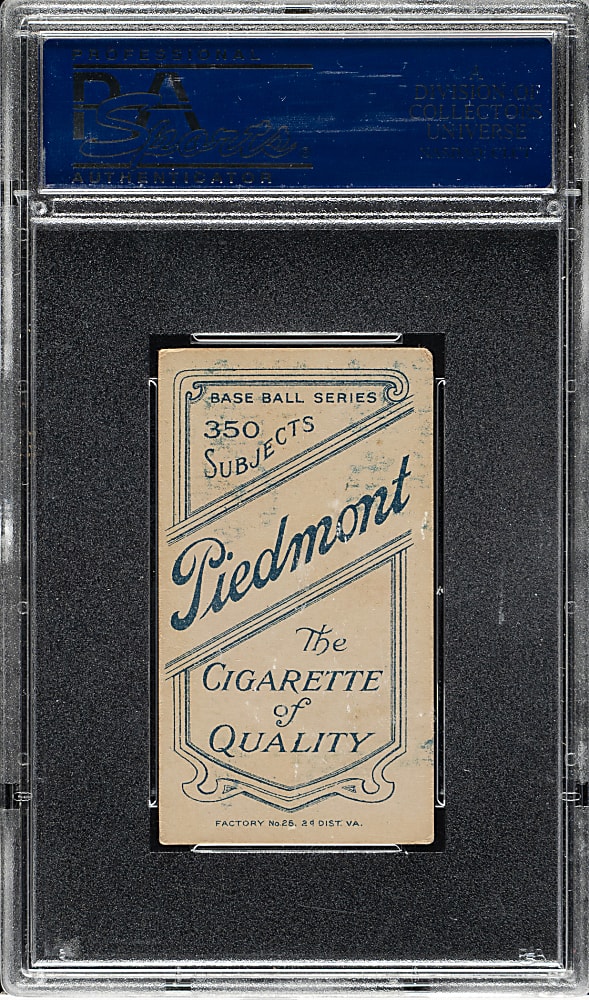 1909-1911 T206 White Border Bugs Raymond PSA VG-EX 4