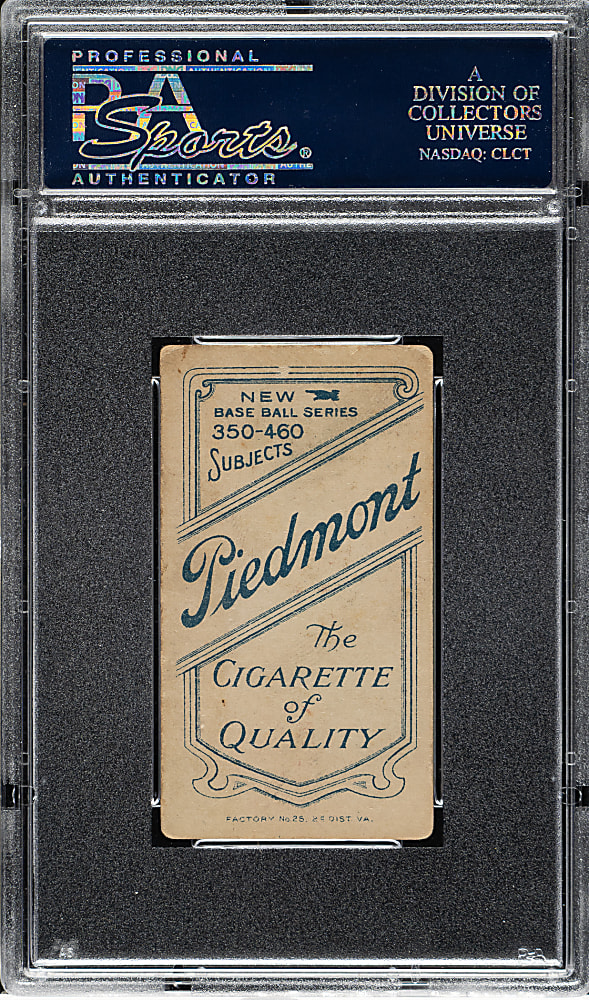 1909-1911 T206 White Border Larry Doyle Portrait PSA VG-EX 4