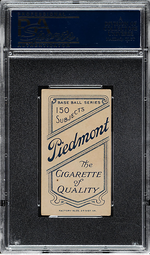 1909-1911 T206 White Border Bull Durham PSA VG-EX+ 4.5