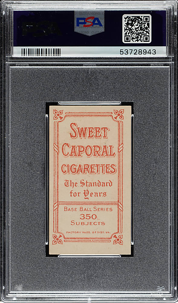 1909-1911 T206 White Border Jake Weimer PSA EX+ 5.5