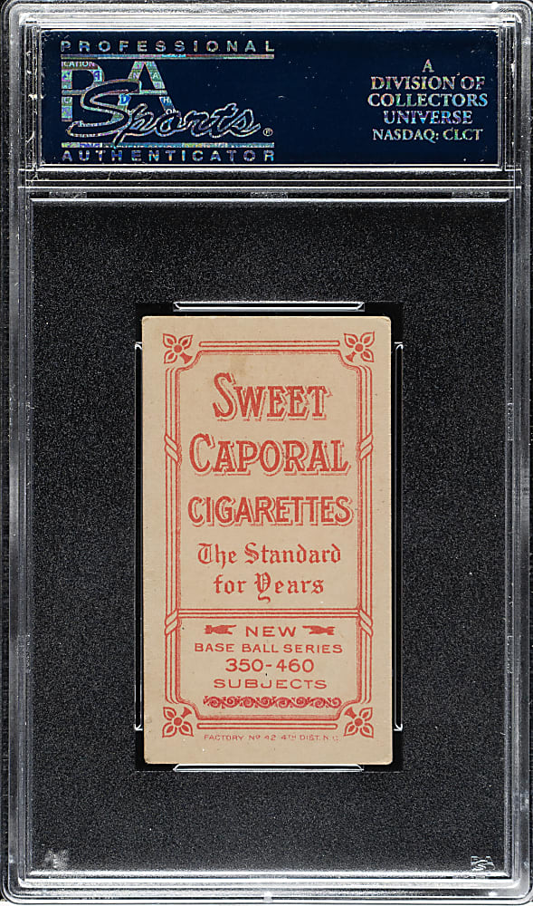 1909-1911 T206 White Border Chief Meyers PSA EX 5