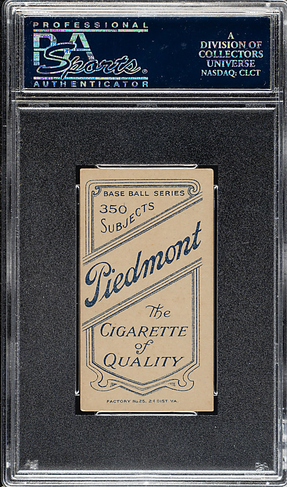 1909-1911 T206 White Border Fred Snodgrass Catching PSA EX-MT 6