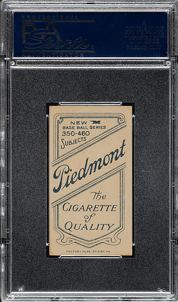 1909-1911 T206 White Border Doc Crandall Portrait with Cap PSA EX-MT 6
