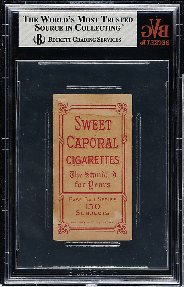 1909-1911 T206 White Border Fred Merkle Portrait BVG POOR 1