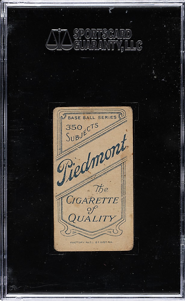 1909-1911 T206 White Border Frank King Southern Leaguer SGC GOOD 30