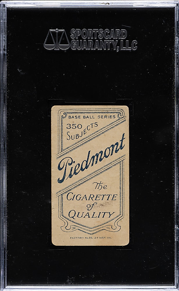 1909-1911 T206 White Border Bill Cranston Southern Leaguer SGC GOOD+ 35