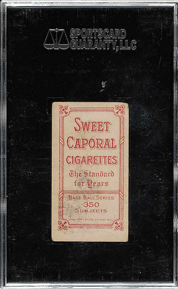 1909-1911 T206 White Border Addie Joss Portrait SGC GOOD+ 35