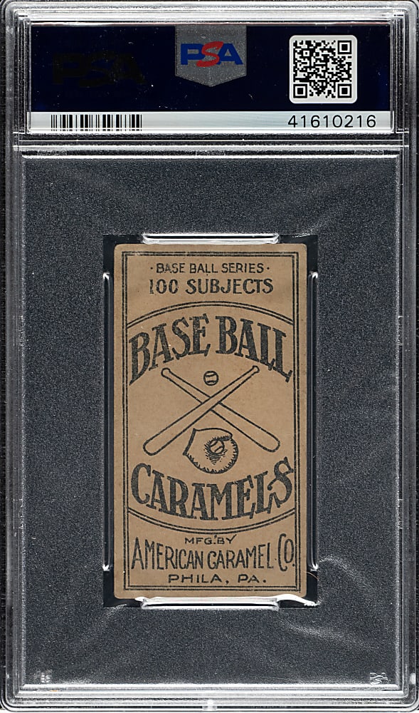 1910 E90-2 American Caramel Sam Leever PSA FAIR 1.5