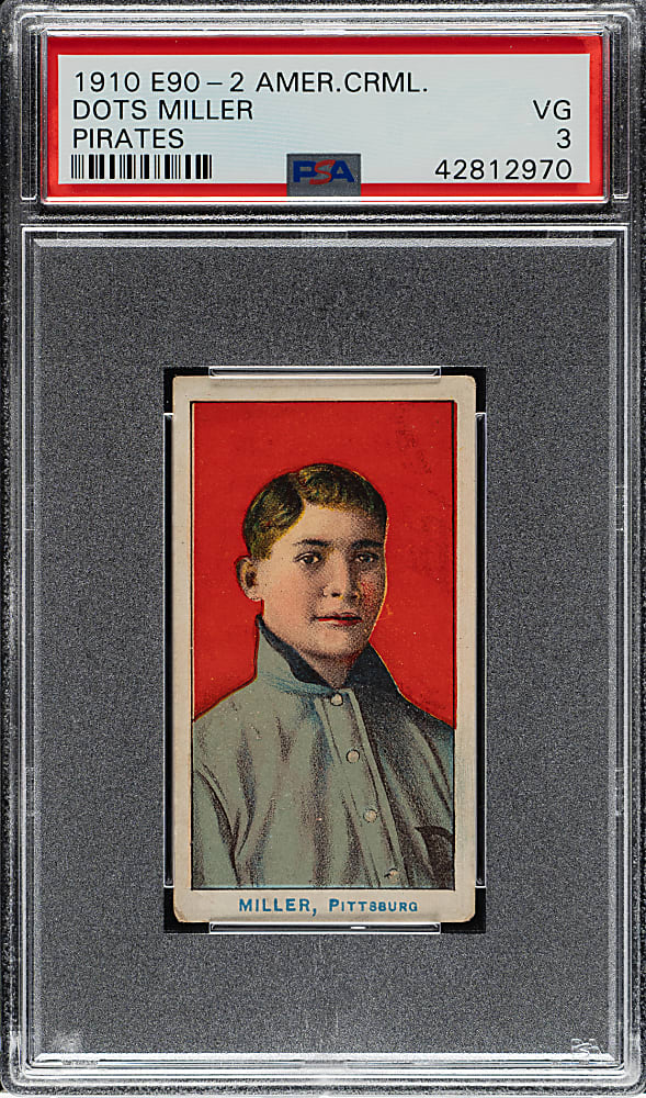 1910 E90-2 American Caramel Dots Miller PSA VG 3