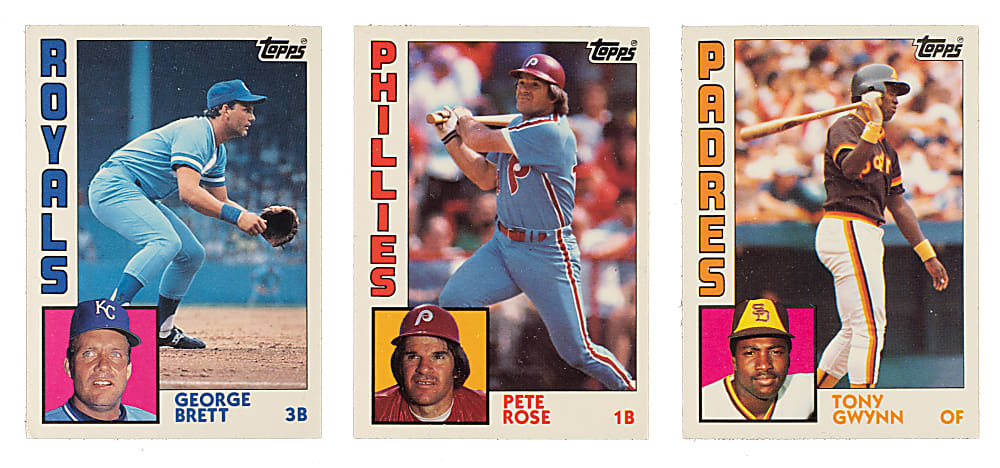 1984 Topps Tiffany Near-Complete Set (790/792)