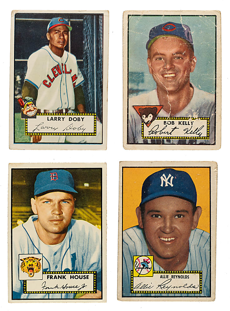 1952 Topps Collection (79) Including Larry Doby