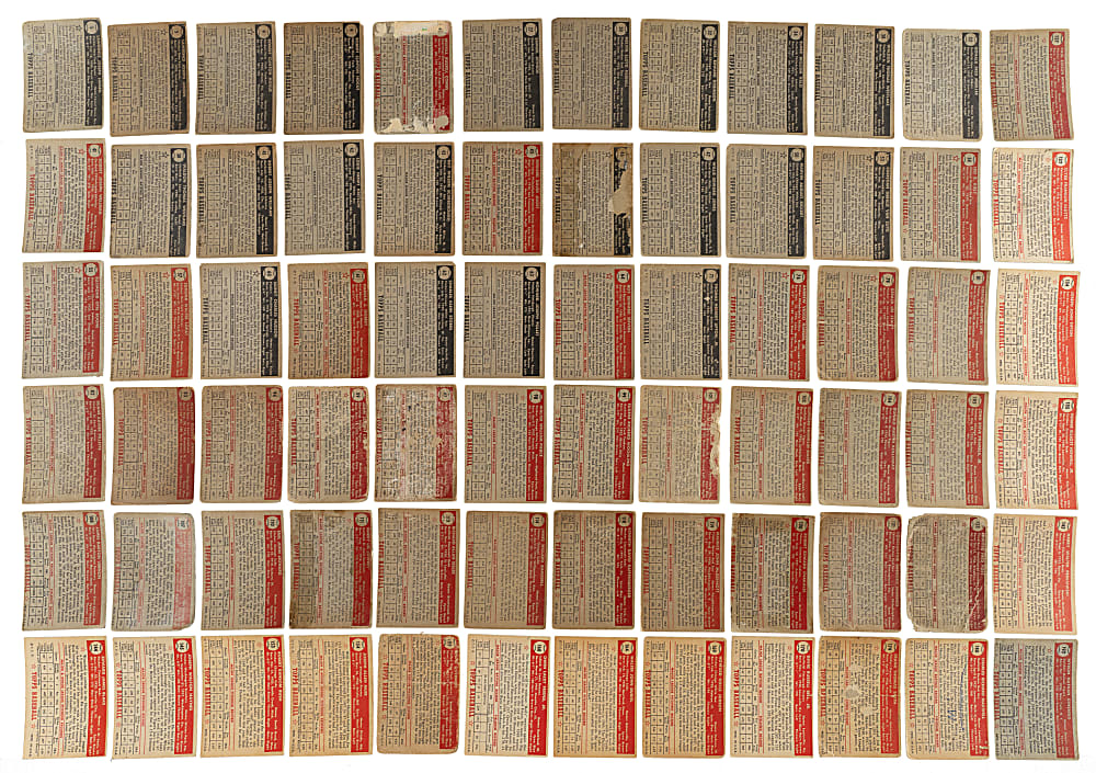 1952 Topps Collection (79) Including Larry Doby