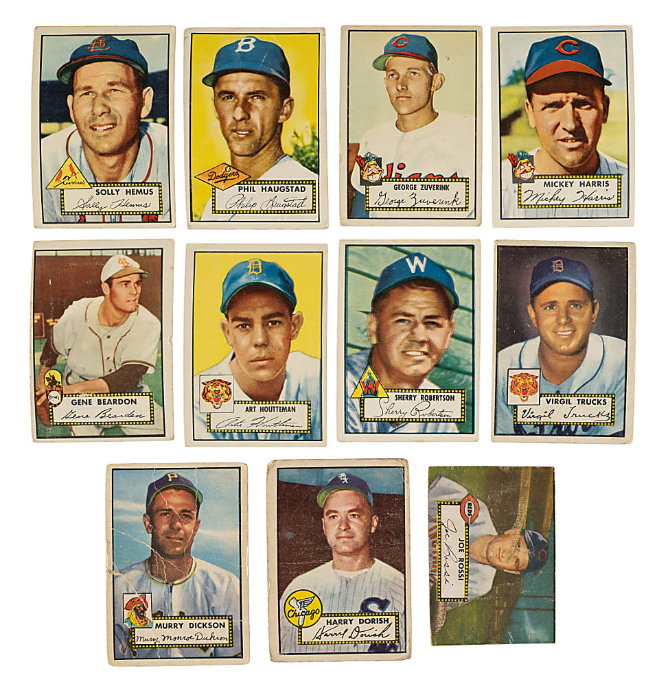 1952 Topps Collection (79) Including Larry Doby