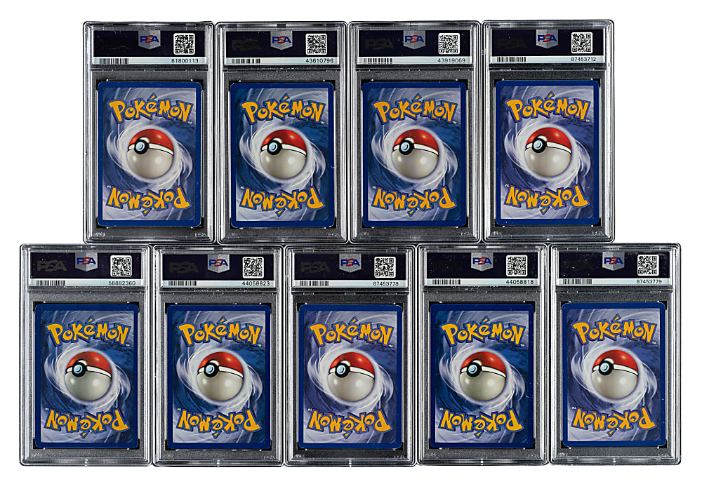 1999 Pokemon PSA-Graded Collection (9)