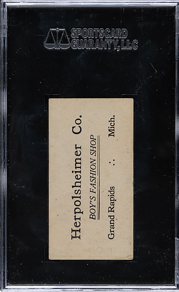 1916 M101-4 Herpolsheimer #61 Eddie Foster SGC GOOD 30