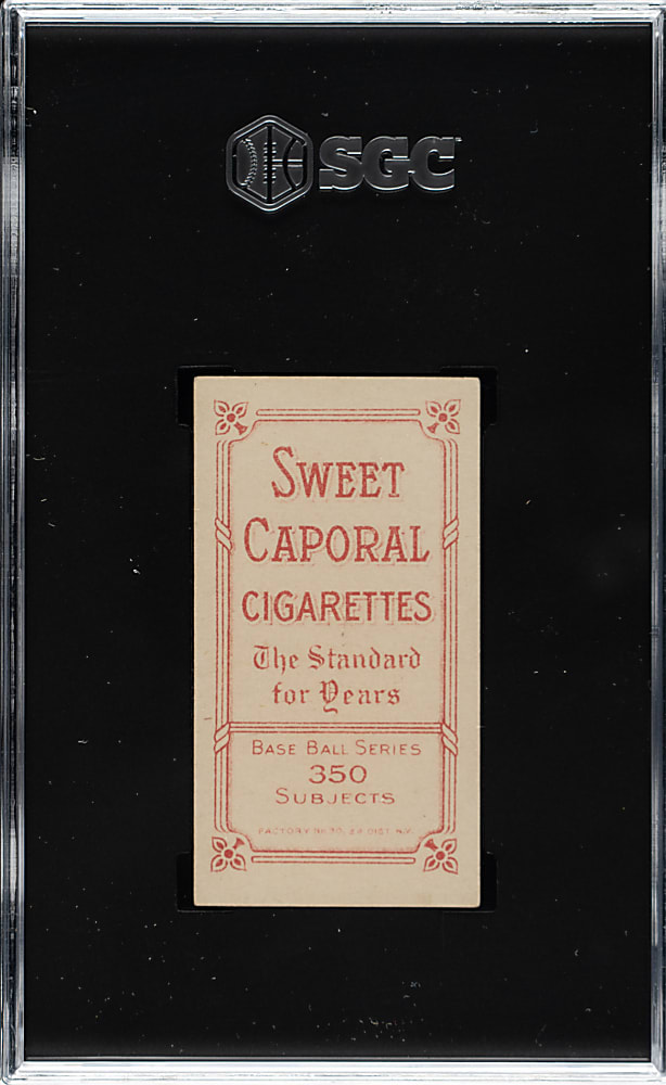 1909-1911 T206 White Border Danny Murphy Throwing SGC VG/EX+ 4.5