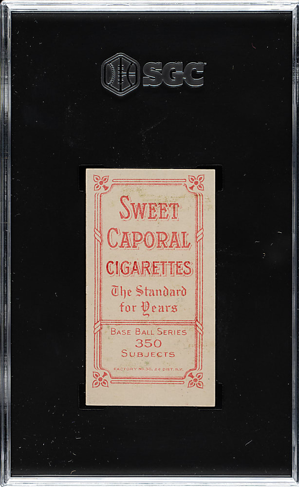 1909-1911 T206 White Border Fred Beck SGC EX/NM 6