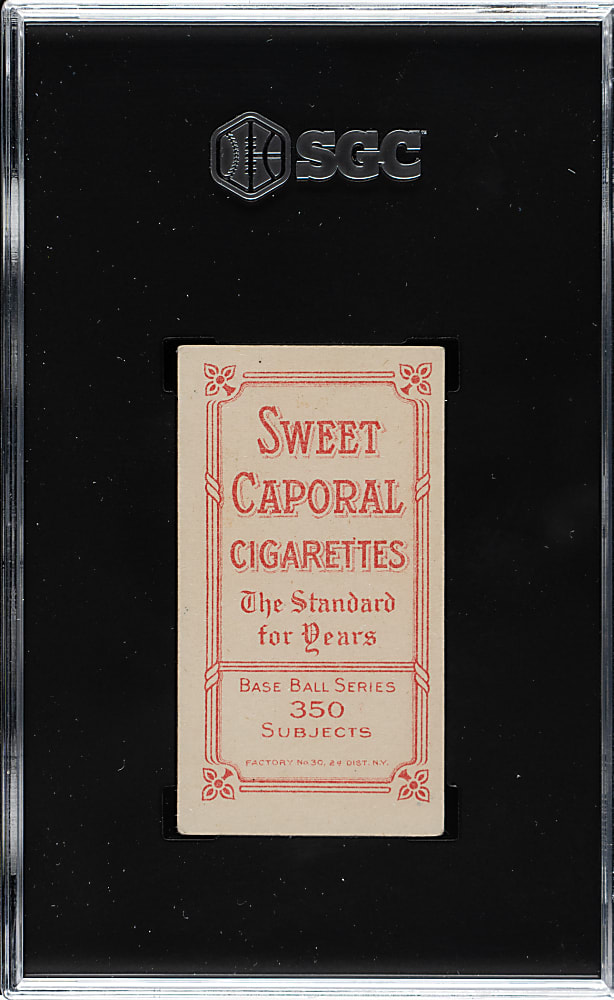 1909-1911 T206 White Border Charley Carr SGC EX 5