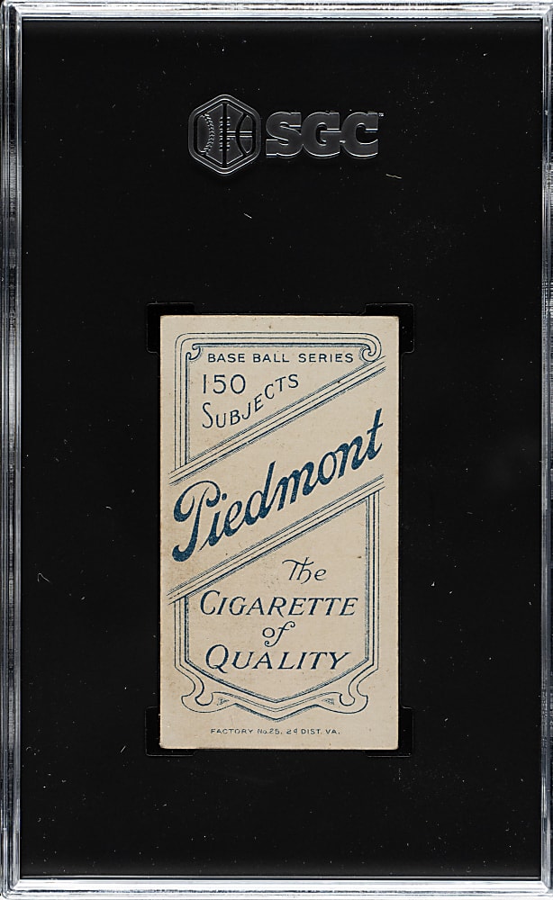 1909-1911 T206 White Border Bill Hinchman SGC EX 5