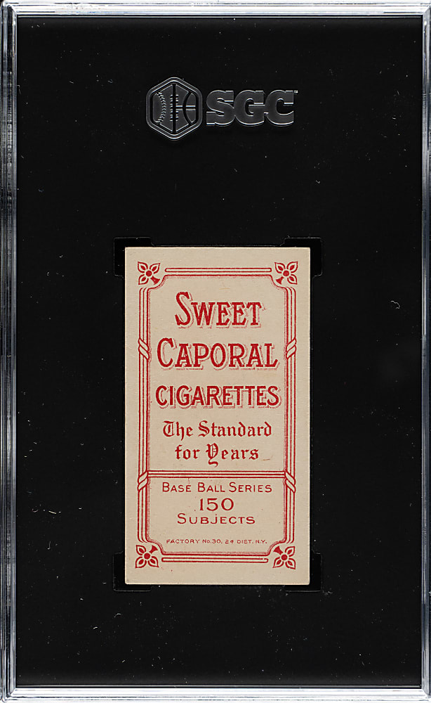 1909-1911 T206 White Border Boss Schmidt Throwing SGC EX+ 5.5