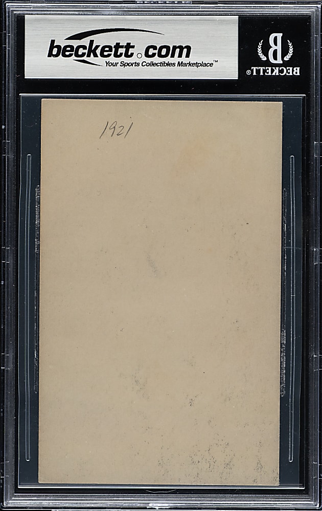 Signed 1921 Exhibits George Kelly  - Beckett