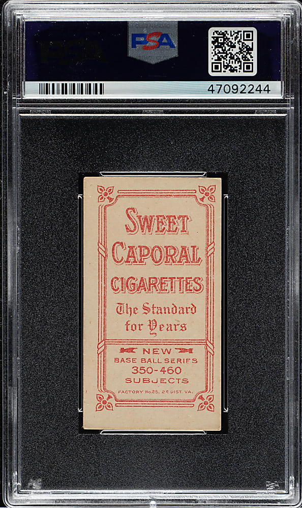 1909-1911 T206 White Border Clark Griffith Batting PSA EX+ 5.5