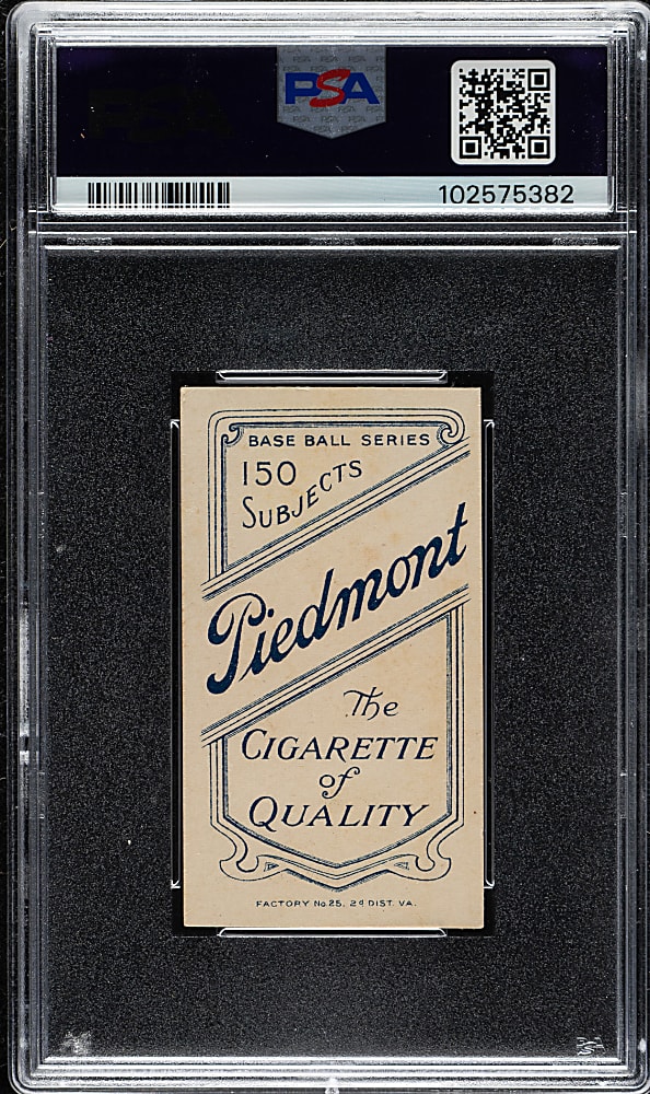 1909-1911 T206 White Border Tom Jones PSA EX-MT 6